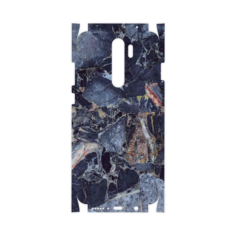 برچسب پوششی ماهوت مدل Broken black marble-FullSkin مناسب برای گوشی موبایل شیائومی Redmi Note 8 Pro