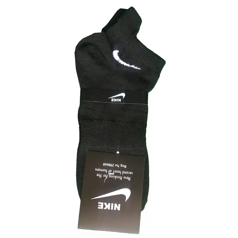 جوراب ورزشی مردانه مدل مچی کد NIK-BL رنگ مشکی