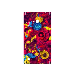 MAHOOT Vector Flower Garden Digital Art Cover Sticker for Nokia Lumia 720