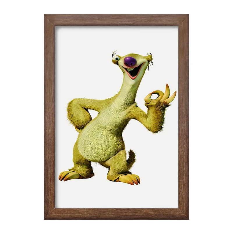 تابلو خندالو طرح انیمیشن عصر یخبندان Ice Age  کد 1911