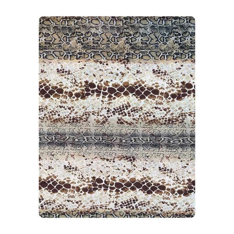 ملحفه آدنو مدل Snake کد CH123 دونفره سایز 220x240 سانتی متر