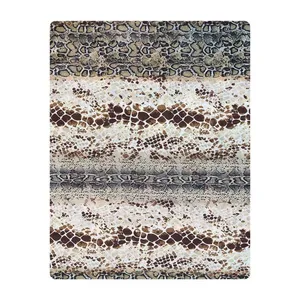 ملحفه آدنو مدل Snake کد CH123 دونفره سایز 170x240 سانتی متر