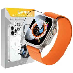 Sprig Full Glass Glass Screen Protector For Apple Watch Ultra / Ultra 2 49mm