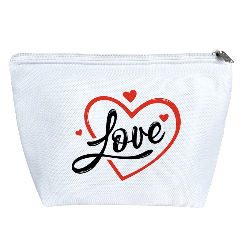 کیف لوازم آرایش دخترانه خندالو مدل love کد 8281