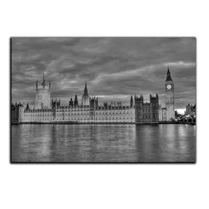 تابلو شاسی بکلیت طرح منظره شهر لندن مدل SH-588