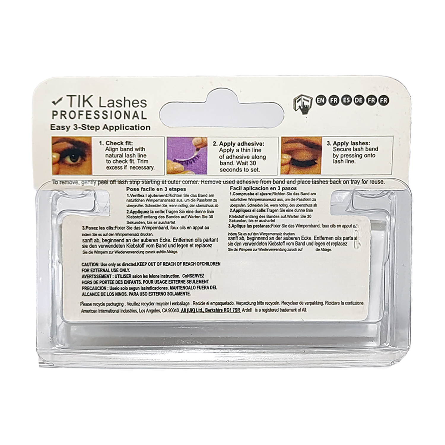 مژه مصنوعی تیک مدل T5