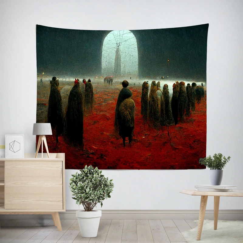 پوستر پارچه ای طرح تپستری آپوکالیپتو کد A24