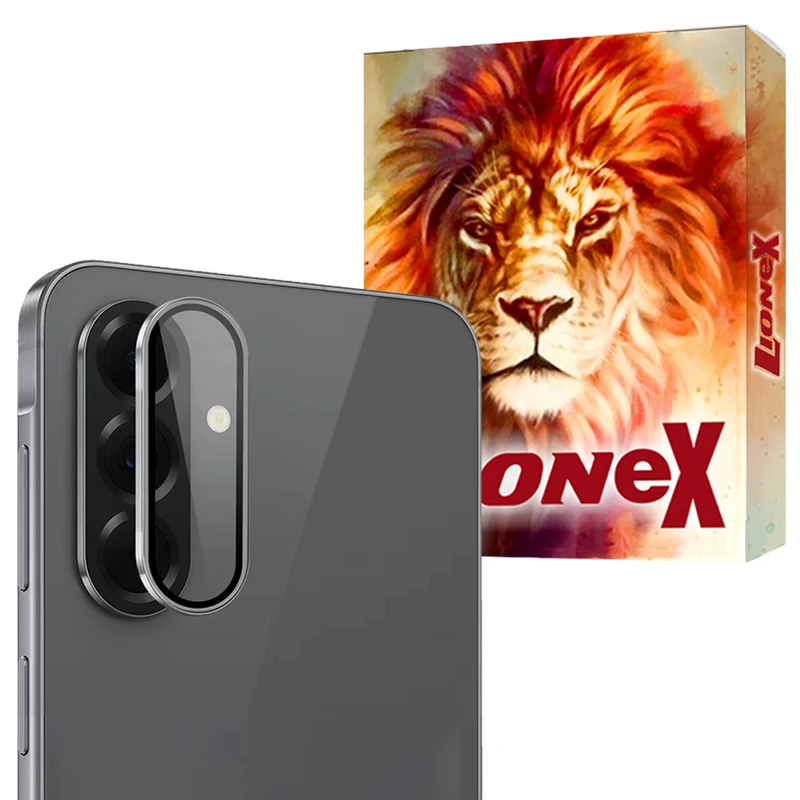 محافظ لنز دوربین شیشه‌ای لایونکس مدل RINL20 مناسب برای گوشی موبایل سامسونگ Galaxy A57