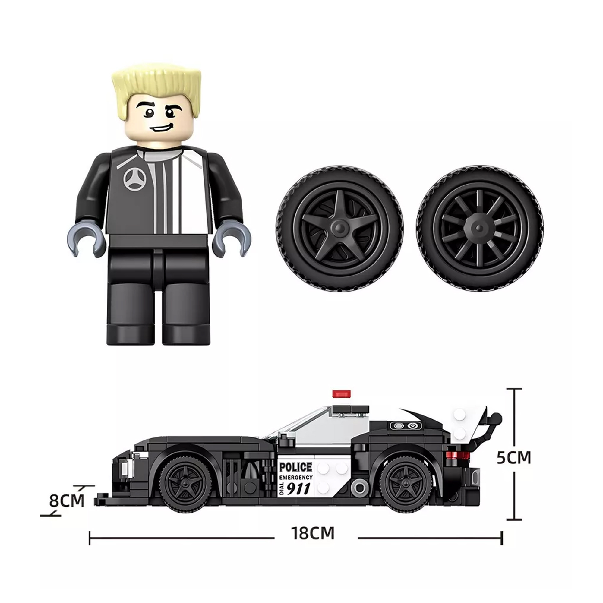 ساختنی 368 تکه مدل پلیس کد 923