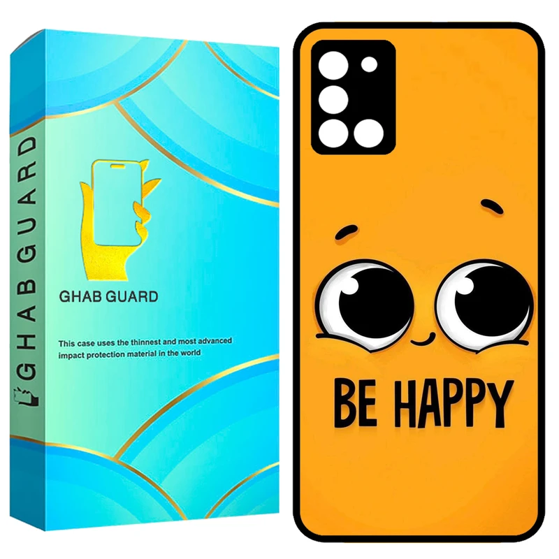 کاور قاب گارد طرح خوشحال مدل GCHPA31 مناسب برای گوشی موبایل سامسونگ Galaxy A31