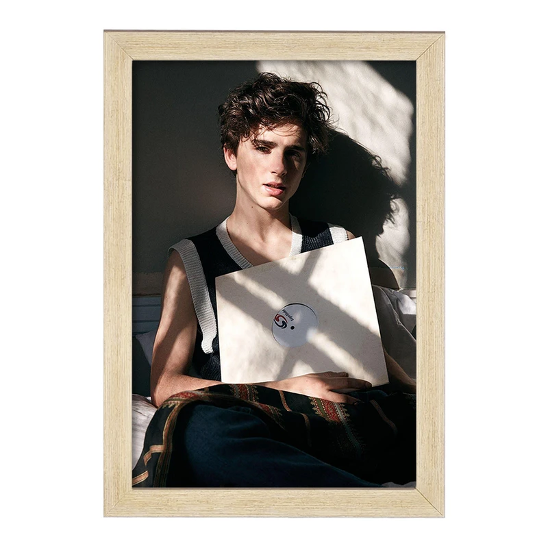 تابلو خندالو مدل تیموتی شالامی Timothée Chalamet  کد 19282