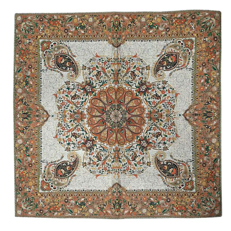 رومیزی ترمه طرح یاس کد137