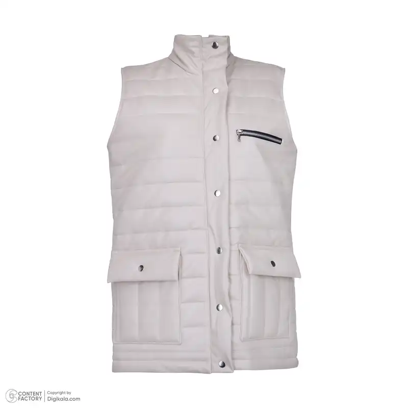 پافر زنانه حانیا دیزاین مدل 0013 رنگ کرم