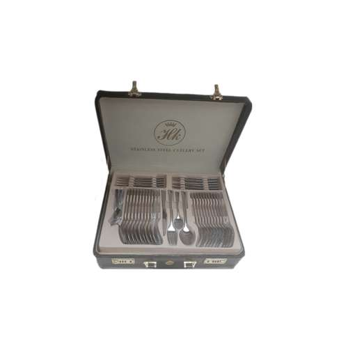 سرویس قاشق و چنگال 126 پارچه مدل استنلیس استیل دالتون