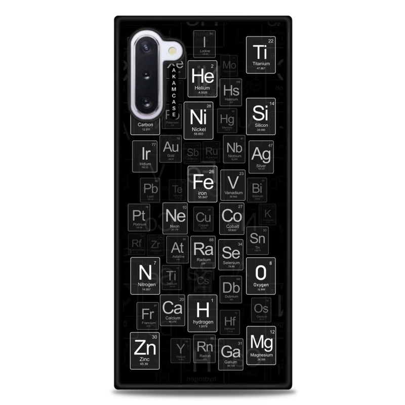 کاور آکام مدل AMC-WSGN10-SCIENCE-19 مناسب برای گوشی موبایل سامسونگ Galaxy Note 10