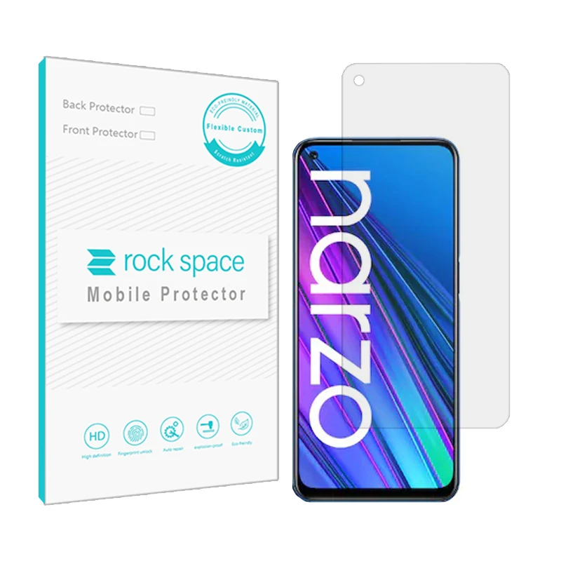 محافظ صفحه نمایش ھیدروژل راک اسپیس کد HGL مناسب برای گوشی موبایل ریلمی Narzo 30 5G