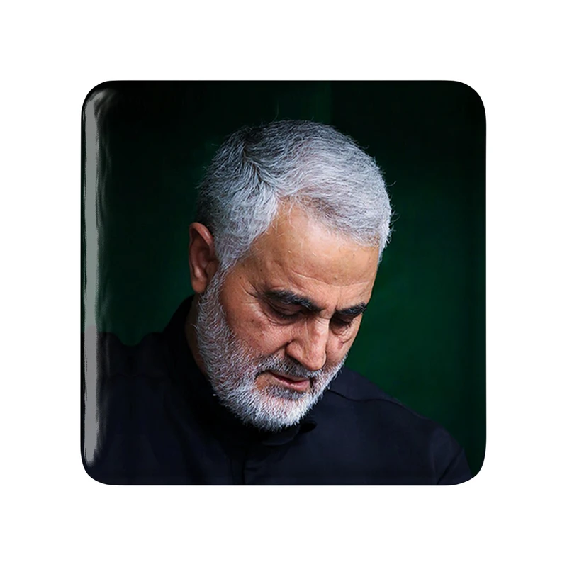 مگنت خندالو طرح سردار قاسم سلیمانی کد 12601