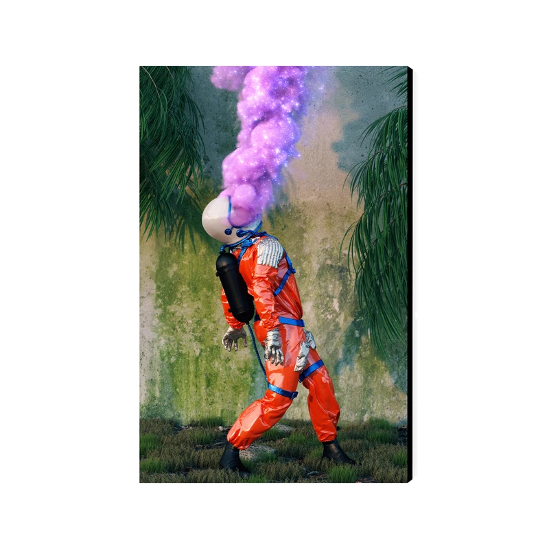 تابلو شاسی عرش مدل فانتزی فضانورد کد As5230