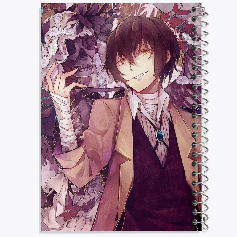 دفتر نت موسیقی 50 برگ خندالو مدل اوسامو دازای انیمه سگ های ولگرد بانگو کد 11779