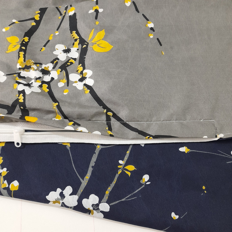 روکش لحاف مدل شکوفه دو نفره سایز 220×240 سانتی متر