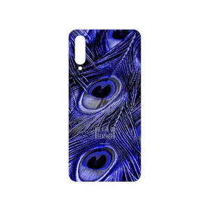 MAHOOT Purple Feather Cover Sticker for Samsung Galaxy A50s