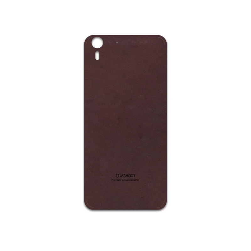 برچسب پوششی ماهوت مدل Matte-Dark-Brown-Leather مناسب برای گوشی موبایل اچ تی سی Desire Eye