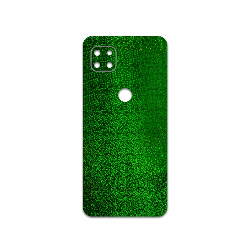 برچسب پوششی ماهوت مدل Green-Holographic مناسب برای گوشی موبایل موتورولا MOTO G 5G