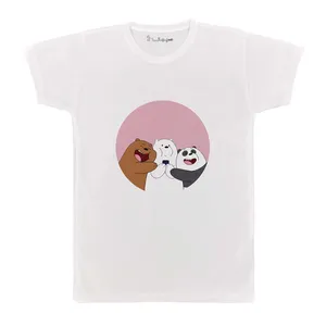 تی شرت بچگانه پرمانه طرح خرس های کله فندقی کد pmt.5580