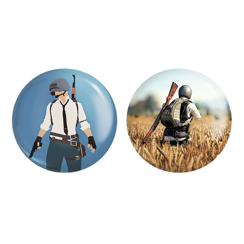 مگنت خندالو طرح پابجی PUBG کد 37943795 مجموعه 2 عددی