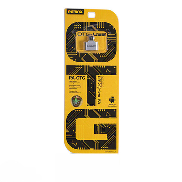 مبدل microUSB OTG ریمکس مدل RA-OTG2021