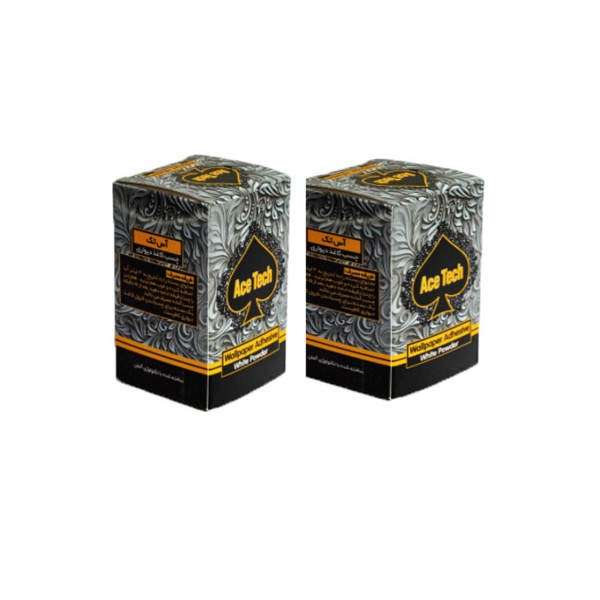 چسب کاغذ دیواری آس تک مدل 2 وزن 50 گرم بسته 2 عددی