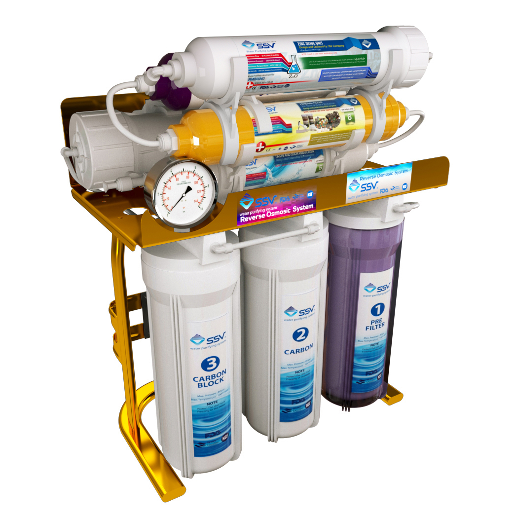 دستگاه تصفیه کننده آب اس اس وی مدل MaxGold X850