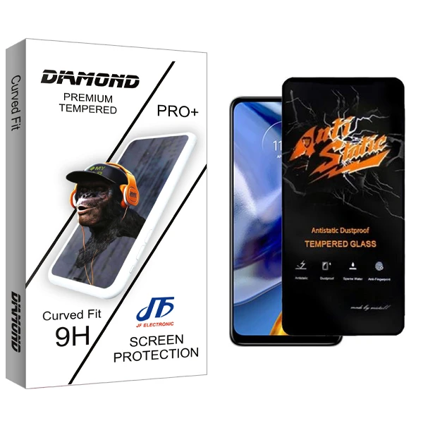 محافظ صفحه نمایش جی اف مدل Diamond Antistatic مناسب برای گوشی موبایل موتورولا E32s
