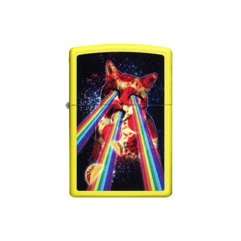 فندک زیپو مدل  Pizza Cat Design کد 29614 
