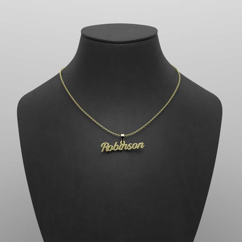 گردنبند طلا 18 عیار زنانه مدوپد مدل Robinson گردنبند طلا 18 عیار زنانه مدوپد مدل Robinson
