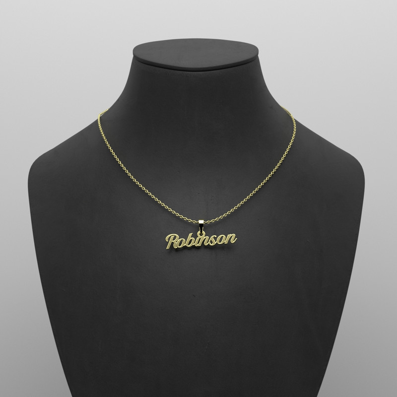 گردنبند طلا 18 عیار زنانه مدوپد مدل Robinson گردنبند طلا 18 عیار زنانه مدوپد مدل Robinson