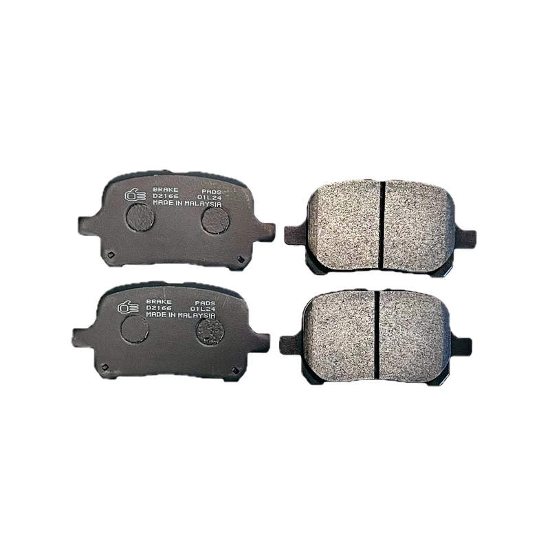 لنت ترمز جلو آی بی کی مدل D2166 دو جفت مناسب برای تویوتا کمری