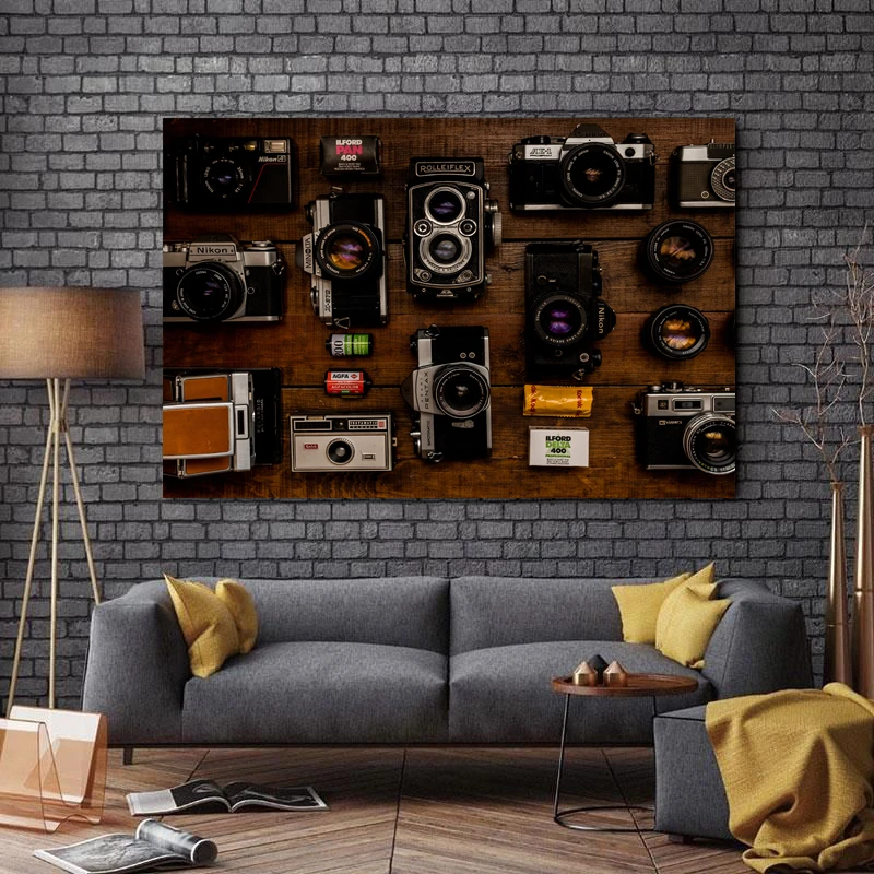 تابلو شاسی طرح دوربین عکاسی مدل آنالوگ کد A476