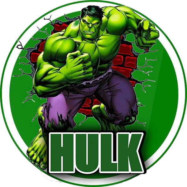 استیکر پارچه و لباس پاد آفرین طرح هالک کد 4908