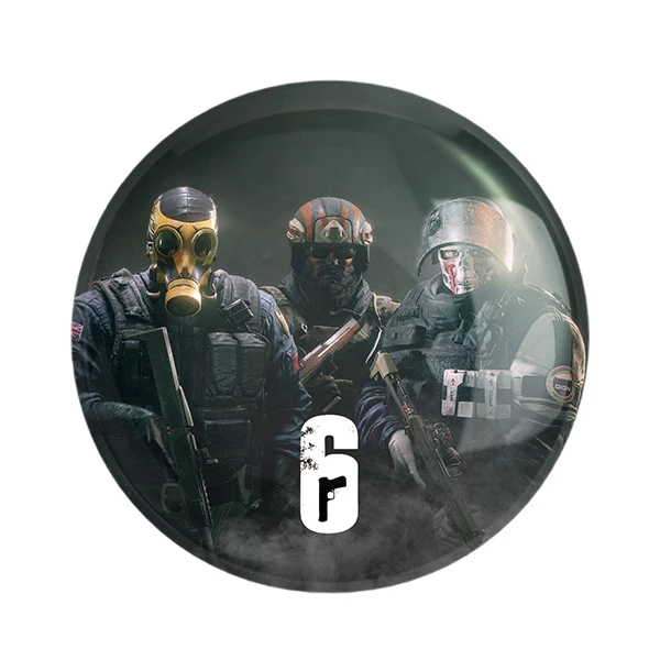 مگنت خندالو طرح رینبو سیکس Rainbow Six کد 10314