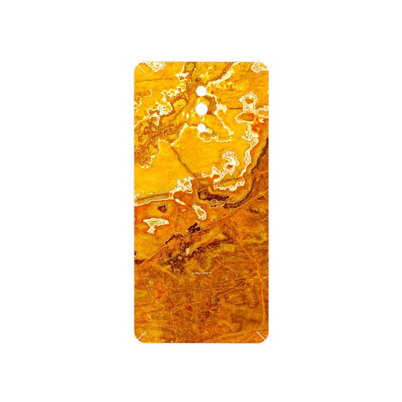 برچسب پوششی ماهوت مدل Gold Marble مناسب برای گوشی موبایل اپو RENO 10X