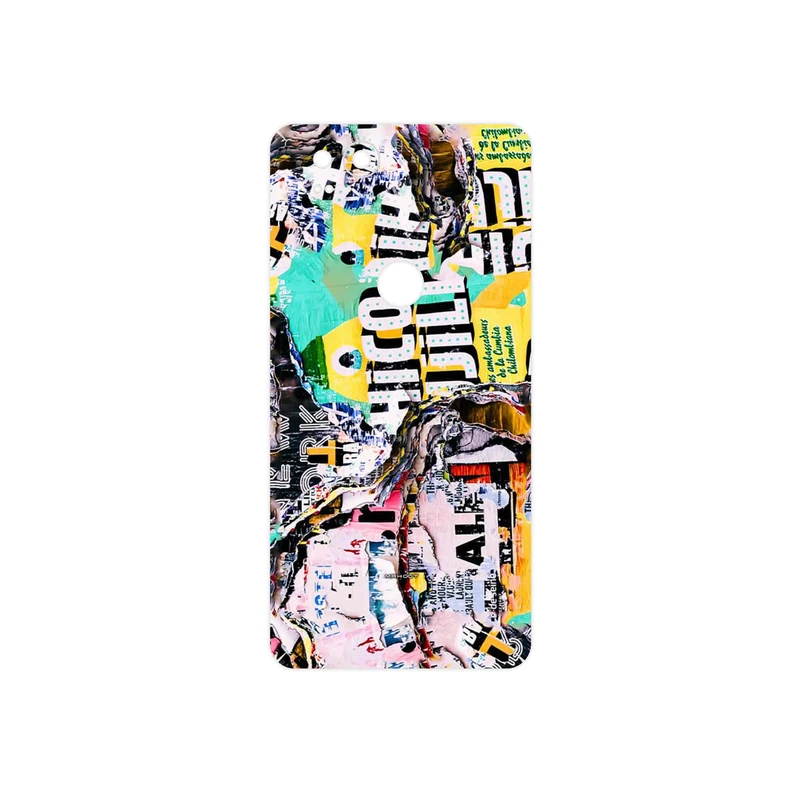 برچسب پوششی ماهوت مدل Collage of Teared Paper مناسب برای گوشی موبایل گوگل Pixel 2