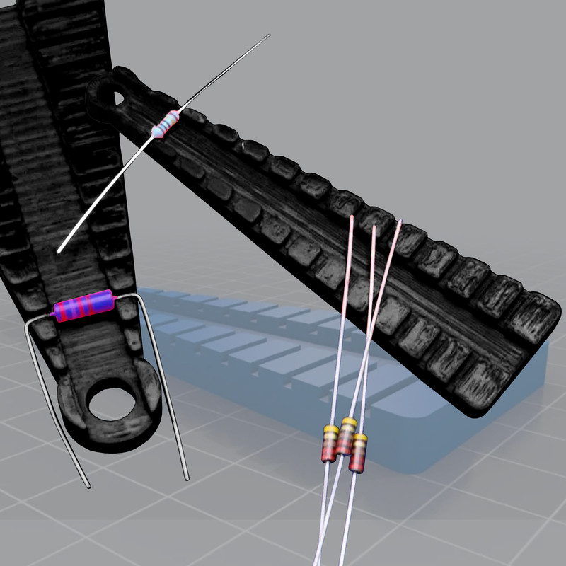 ابزار فرم دهنده پایه‌ی مقاومت و دیود مدل easy