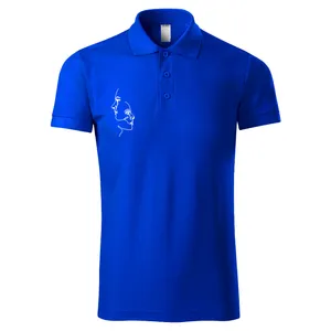 پولوشرت آستین کوتاه مردانه مدل 140133 رنگ آبی
