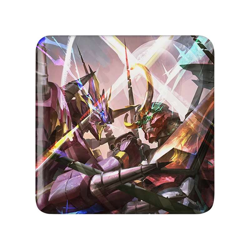 مگنت خندالو طرح انیمه گورن لاگان مدل مربعی کد 32290