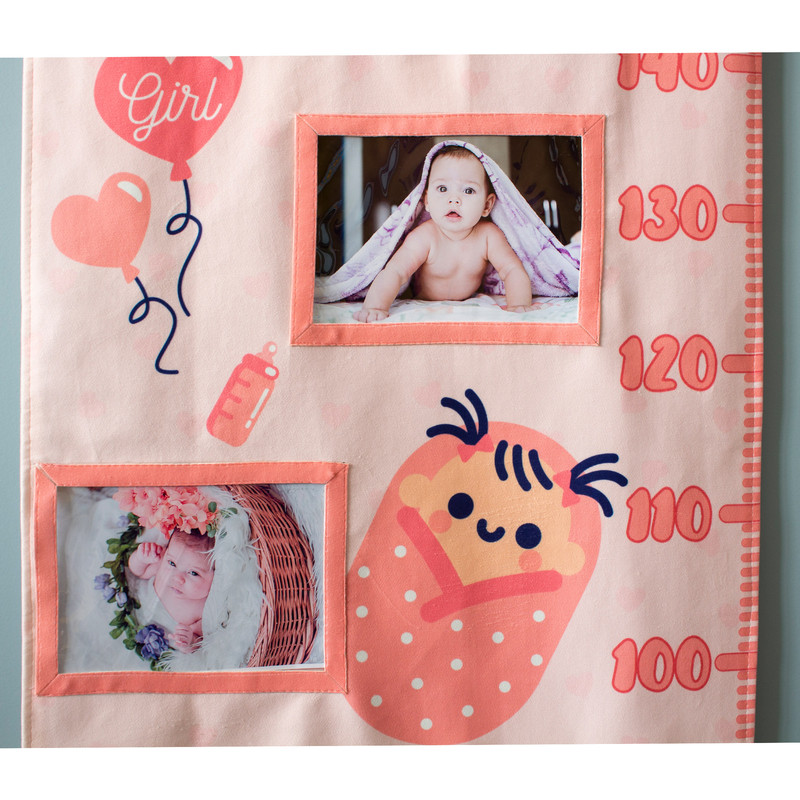 متر اندازه گیری کودک نی نی شادی طرح Baby Girl کد NS105