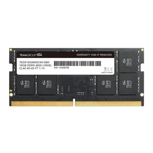 رم لپ تاپ DDR5 تک کاناله 4800 مگاهرتز CL40 تیم گروپ مدل ELITE ظرفیت 16 گیگابایت