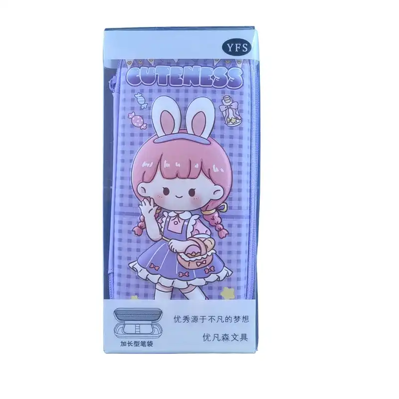 جامدادی مدل فانتزی سیلیکونی فرشته کوچولوی بامزه کد 59907-V