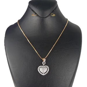گردنبند زنانه ژوپینگ مدل قلب کد X1