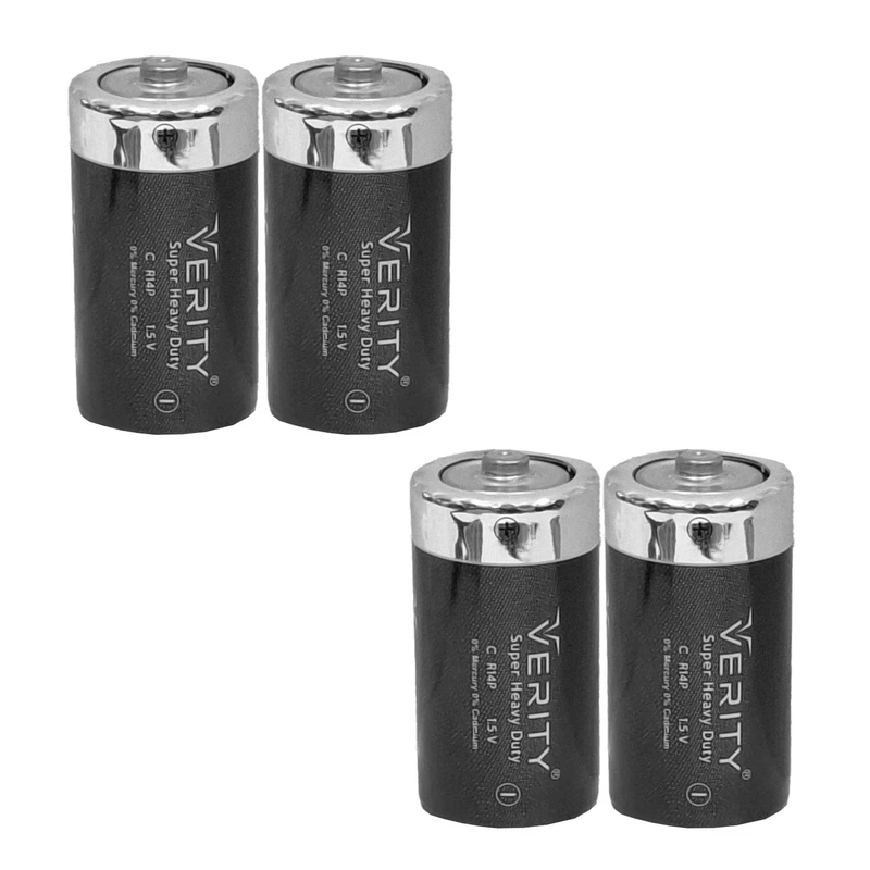 باتری C وریتی مدل Super Heavy Duty بسته چهار عددی